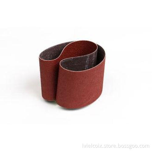 Aluminum Oxide 75mm x 457mm Sanding Belts With Full Resin ,